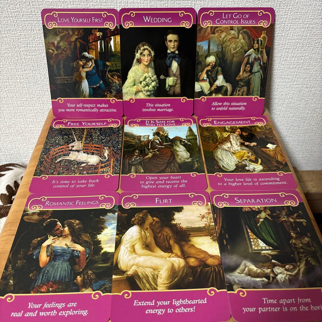 ロマンスエンジェルオラクルカード 正規品 日本語版 新装版 絶版