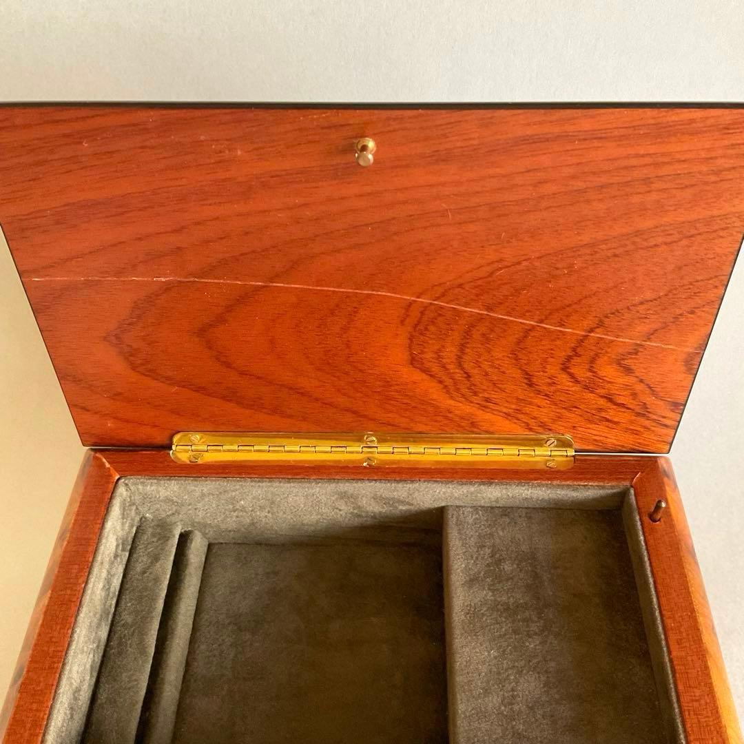 イタリア 象嵌細工 オルゴール 宝石箱 ソレント製 曲「帰れソレントへ