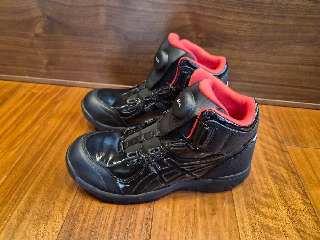 ASICS 安全靴 CP304 ブラック/ブラック限定色 ASICS（アシックス） 新作 限定生産カラー CP304 asics ダイヤル式