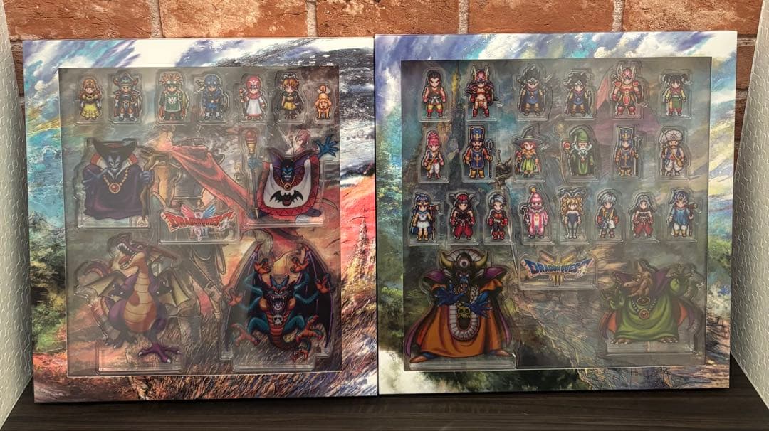 ドラクエ1＆2、3 !キャラクター＆モンスターアクリルブロック