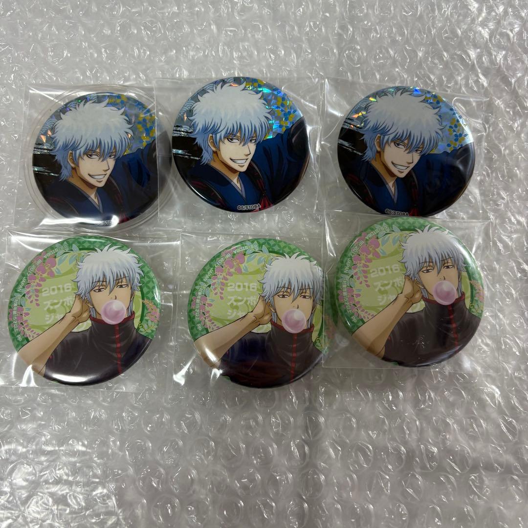 銀魂 花鳥風月 キャラポップストア 缶バッジ 坂田銀時 9点