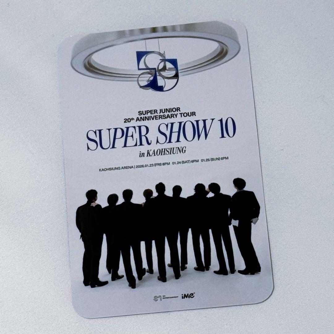 SUPER JUNIOR スパショ10 高雄 入場者特典 トレカ ウニョク - メルカリ