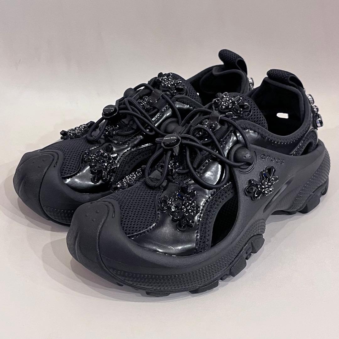 23cm CROCS SIMONE ROCHA トレイルブレイク 黒 - メルカリ
