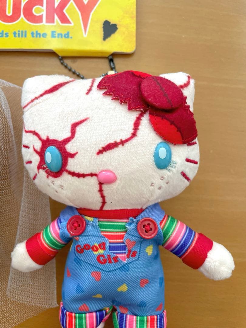 USJ キティ チャッキー ハロウィン ミミィ レア キーチェーン キーホルダー