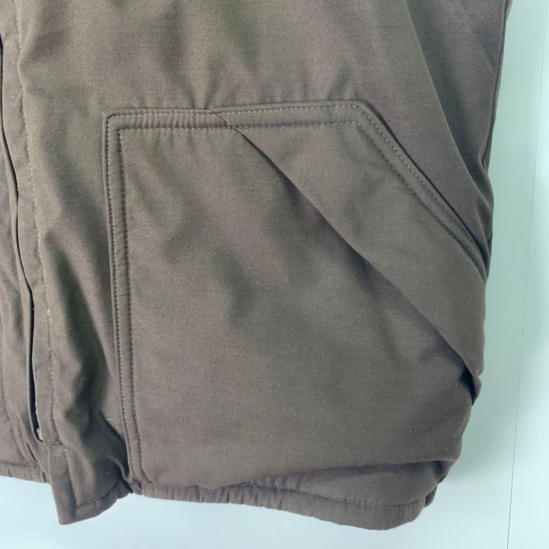 USA製ウールリッチ Woolrichボアベストエコファー茶ブラウン