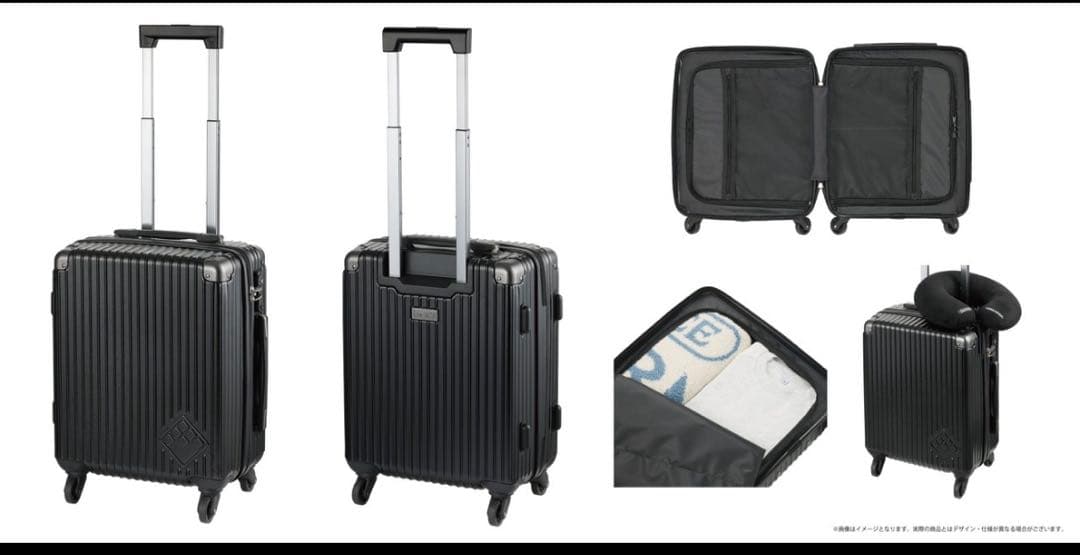 Da-iCE -TERMiNaL- オリジナルキャリーケース ステッカー ベルト