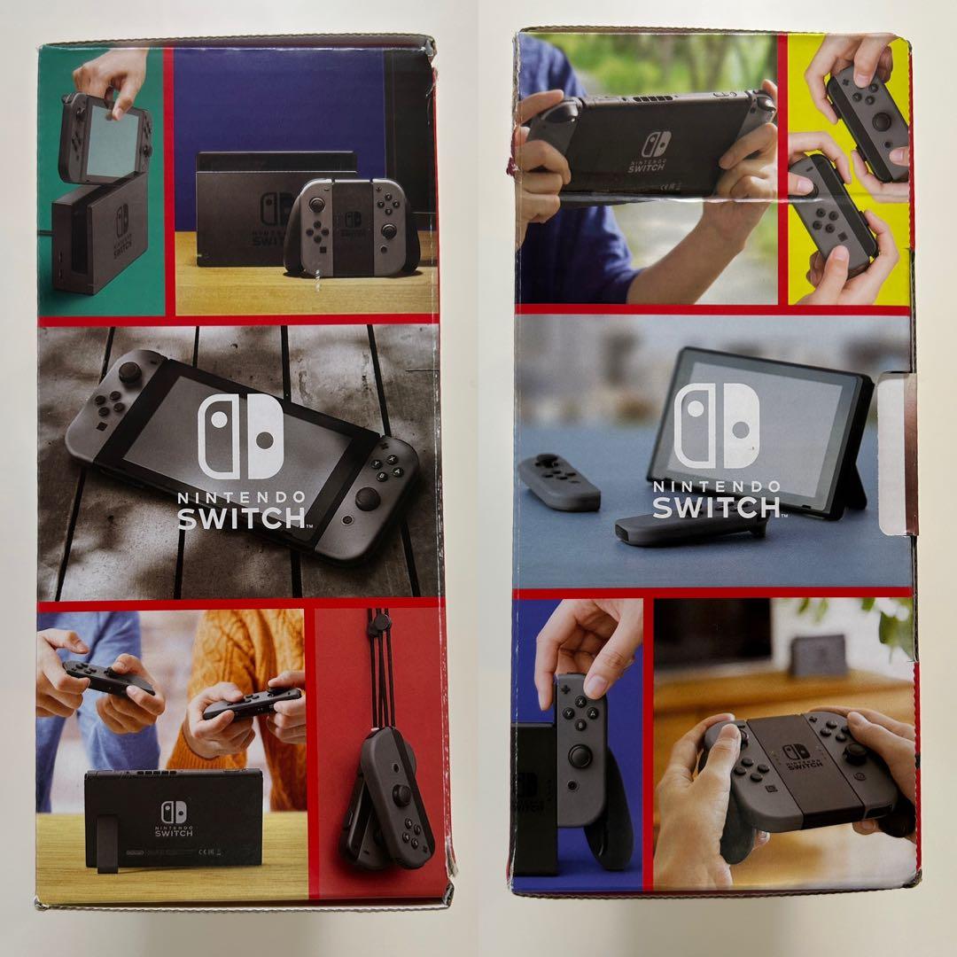 ニンテンドースイッチNintendo Switch新型バッテリー強化版グレー灰色