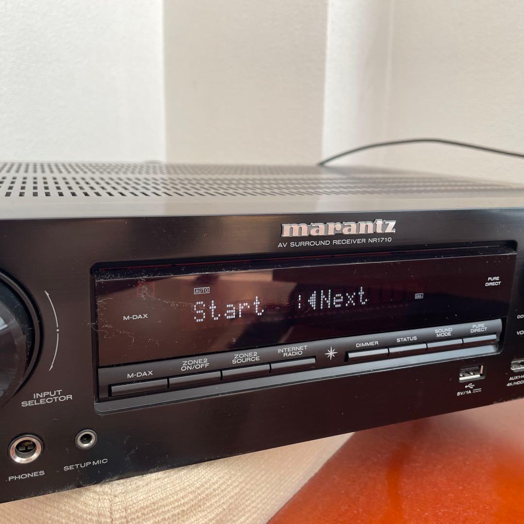 Marantz AVサラウンドレシーバー　7.1ch[NR1710]ブラック