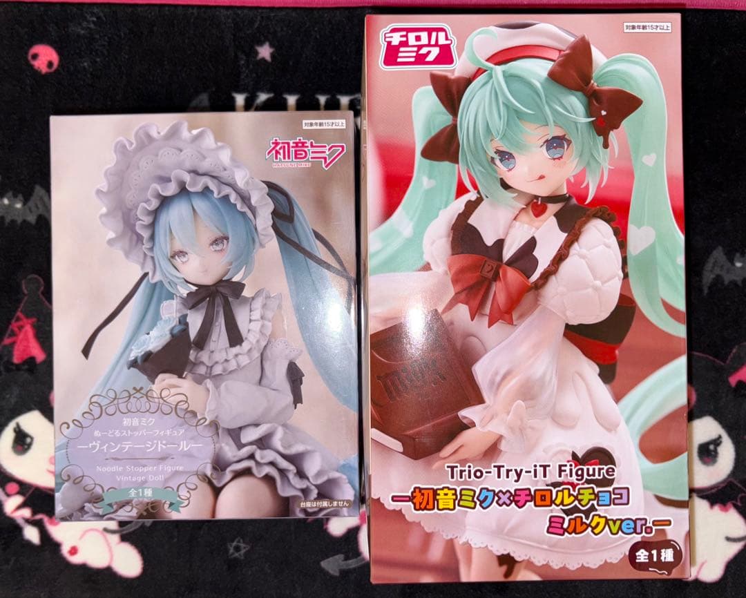 初音ミク ヴィンテージドール チロルチョコ フィギュア ぬーどる