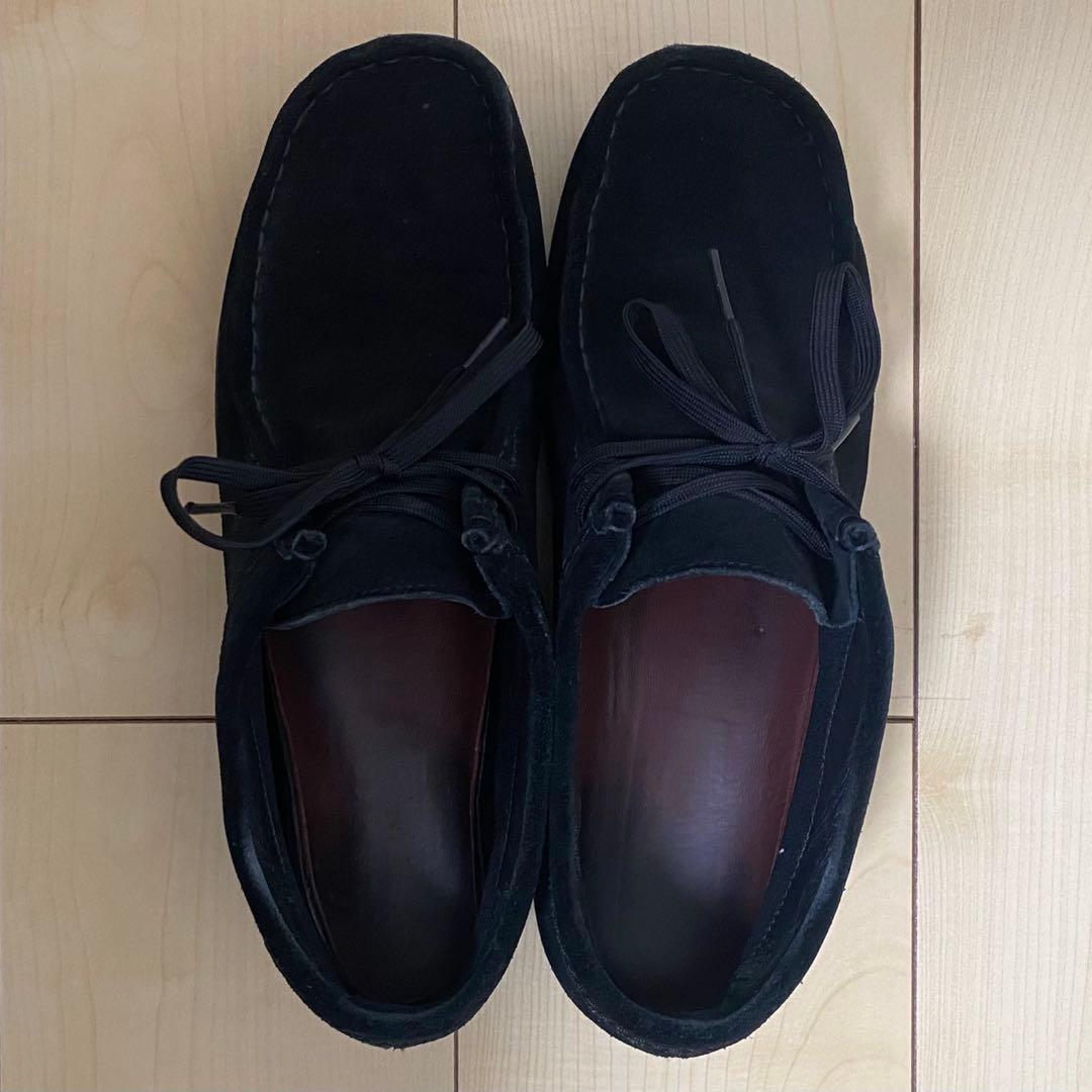 靴 clarks wallabee gore-tex 26.5cm