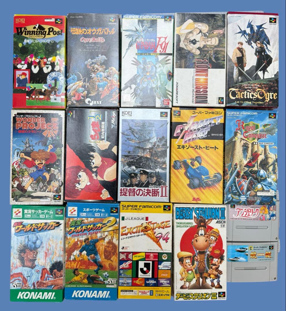 スーパーファミコン・ソフト 16本セット まとめ売り - メルカリ