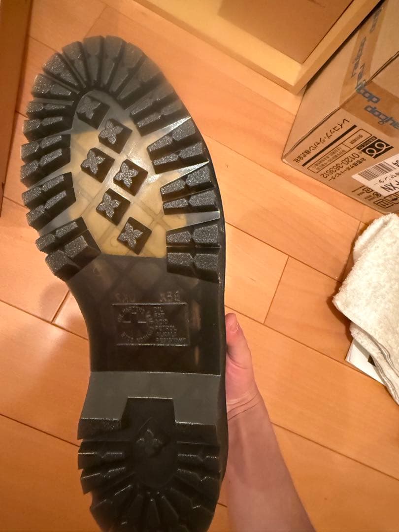 Dr. Martens 1460 BEX LL BLACK8ホール 27.0cm