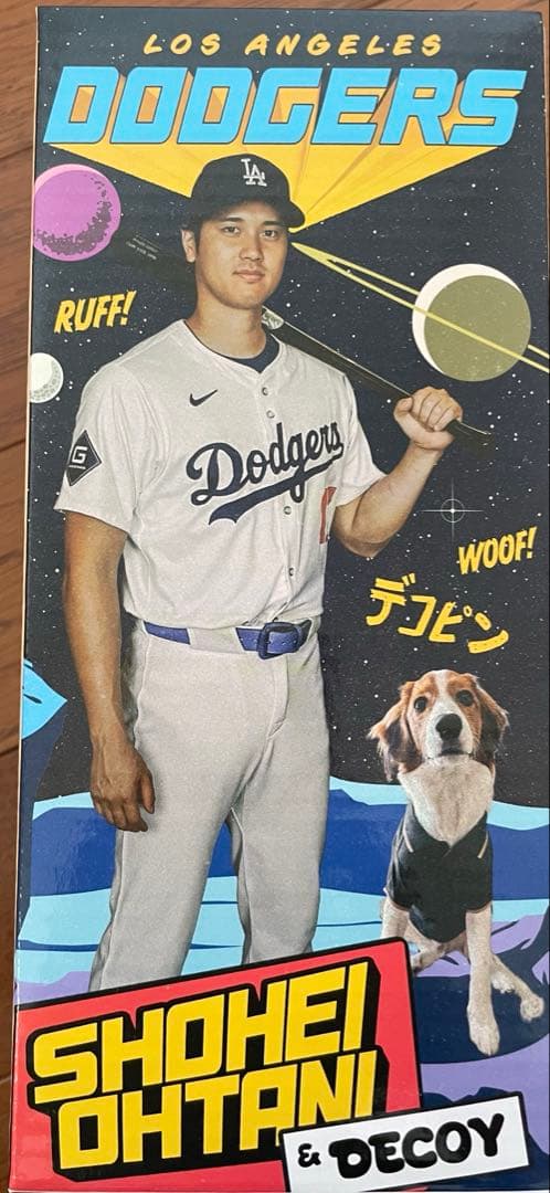 大谷翔平　Los Angeles Dodgers ボブルヘッド3体セット 限定5000個 MLB 大谷翔平 山本由伸 佐々木朗希 ドジャース ミニ