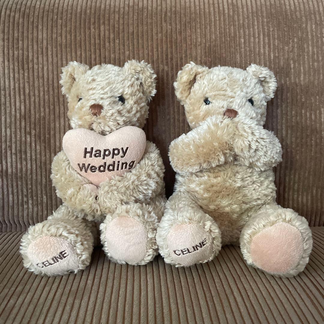 セリーヌCELINE テディベア 2つセット くまのぬいぐるみ - メルカリ