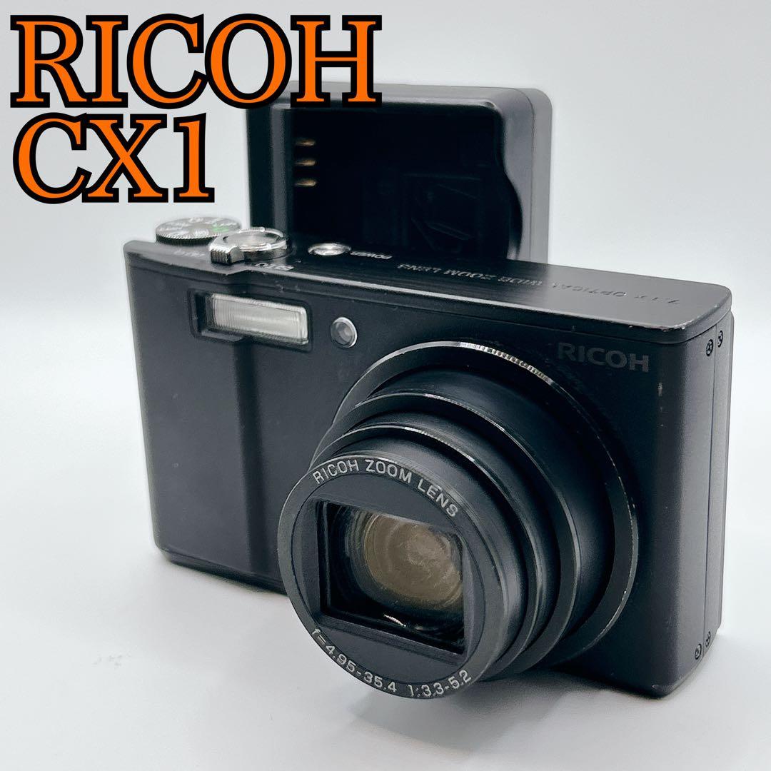 RICOH CX1 リコー ブラック コンデジ デジカメ デジタルカメラ - メルカリ