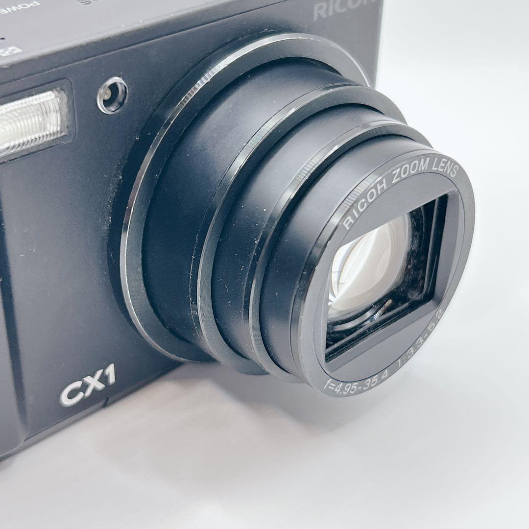 RICOH CX1 リコー ブラック コンデジ デジカメ デジタルカメラ - メルカリ