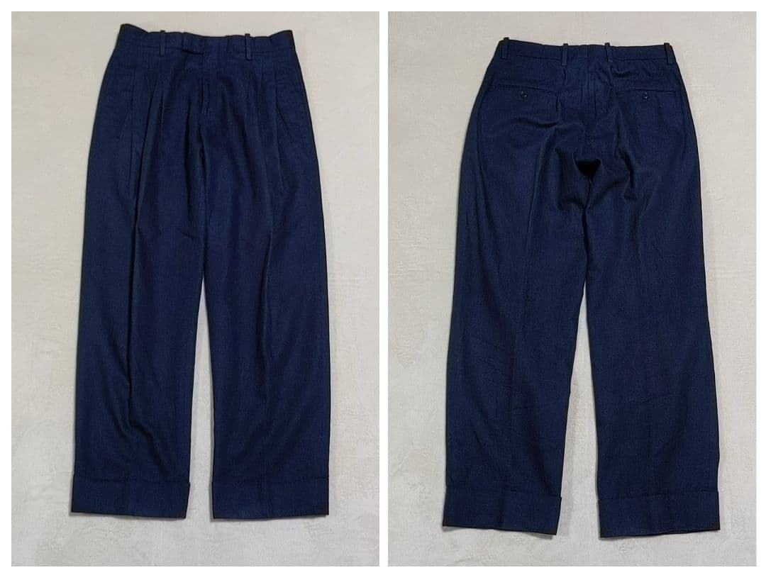 美品】 現行タグ ポールスミス ダブルスーツ 麻シルク オーバー