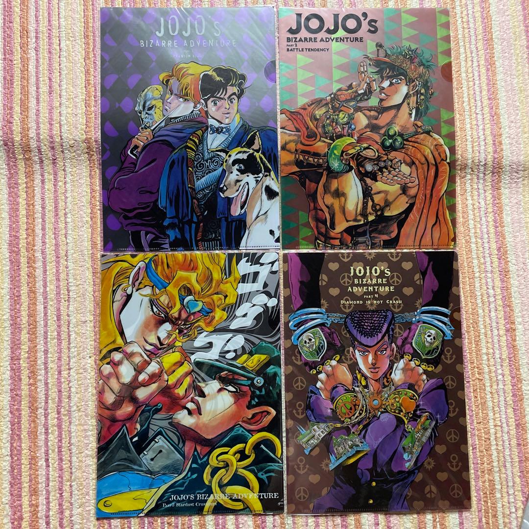 ジョジョ クリアファイル 2種セット 荒木飛呂彦 原画展 ジョジョ展