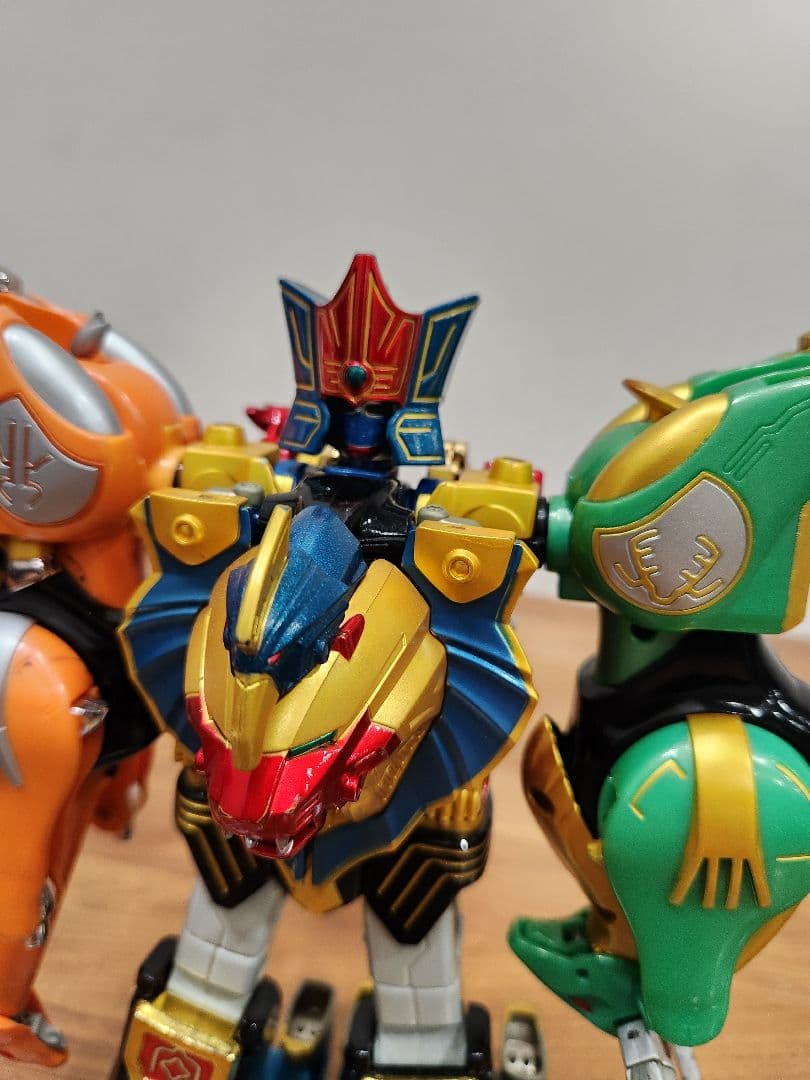 百獣戦隊ガオレンジャー DXロボ 超合金 パワーアニマル 6体セット