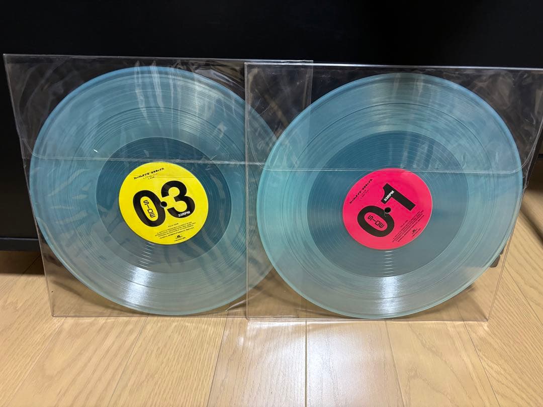 フィッシュマンズ　空中キャンプ　レコード　POJH-1001/2