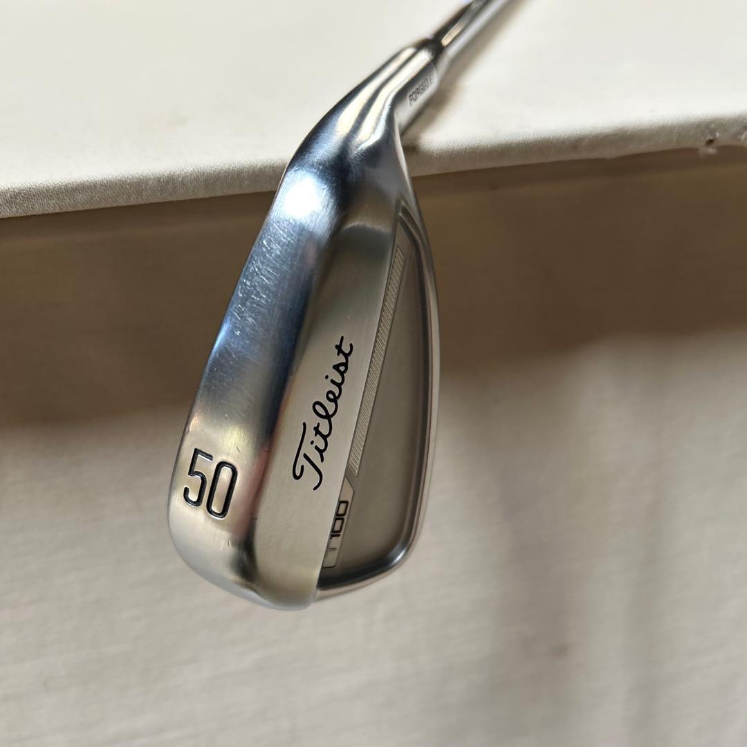 美品　タイトリスト 2023 T100 50度 プロジェクトX6.5 タイトリスト T100 アイアン＜2023年＞の試打レビュー 口コミ・評価
