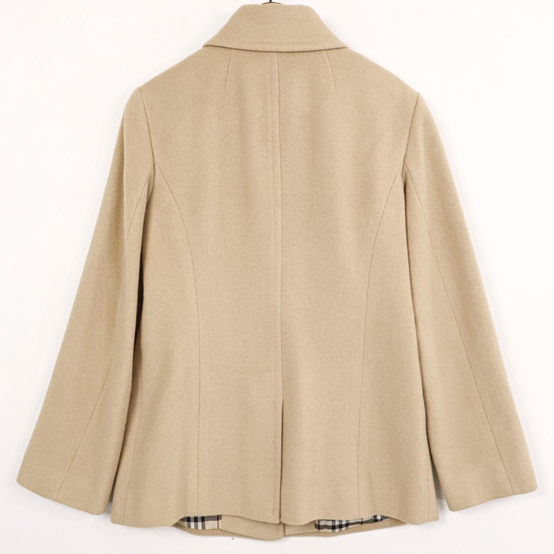 H4960-152◾️バーバリー アンゴラ×ウール コート Y2K - メルカリ