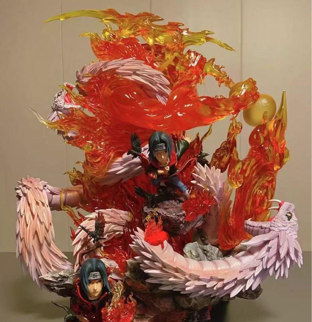 ナルト うちはイタチ ガレージキット ガレキ スタチュー③④ Amazon | うちはイタチ 16 ガレージキット ガレキ スタチュー