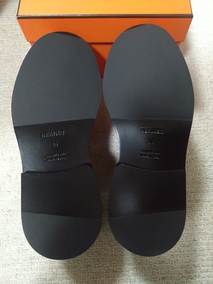 HERMESエルメス ダービー 《ロード》36 新品未使用　ローファー