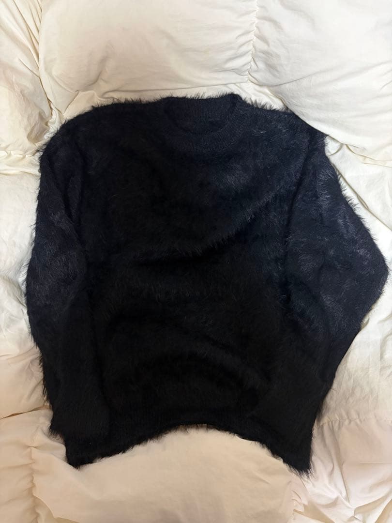 シャギーニット　モヘアニット 00s 90s alyx auralee モヘアライクラインシャギーニット（ニット/セーター）｜epnok