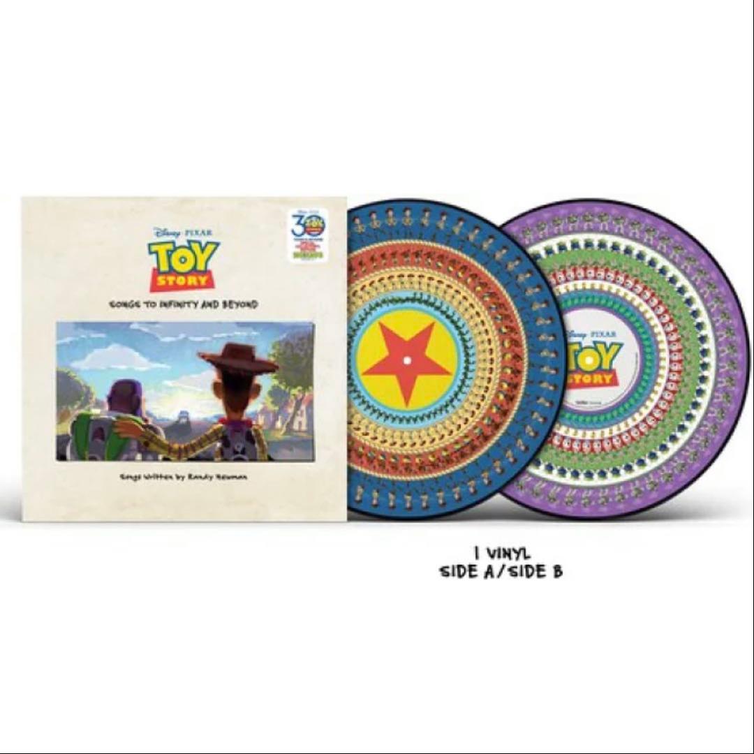 トイストーリー　30周年記念　レコード　新品未開封　ゾートロープ仕様 新品未開封 TOY STORY 30周年 レコード ゾートロープ トイストーリー