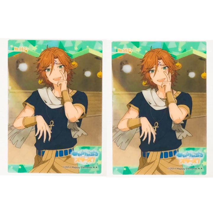 新品☆あんスタ☆MaM【三毛縞斑】クリアカード☆2点セット - メルカリ