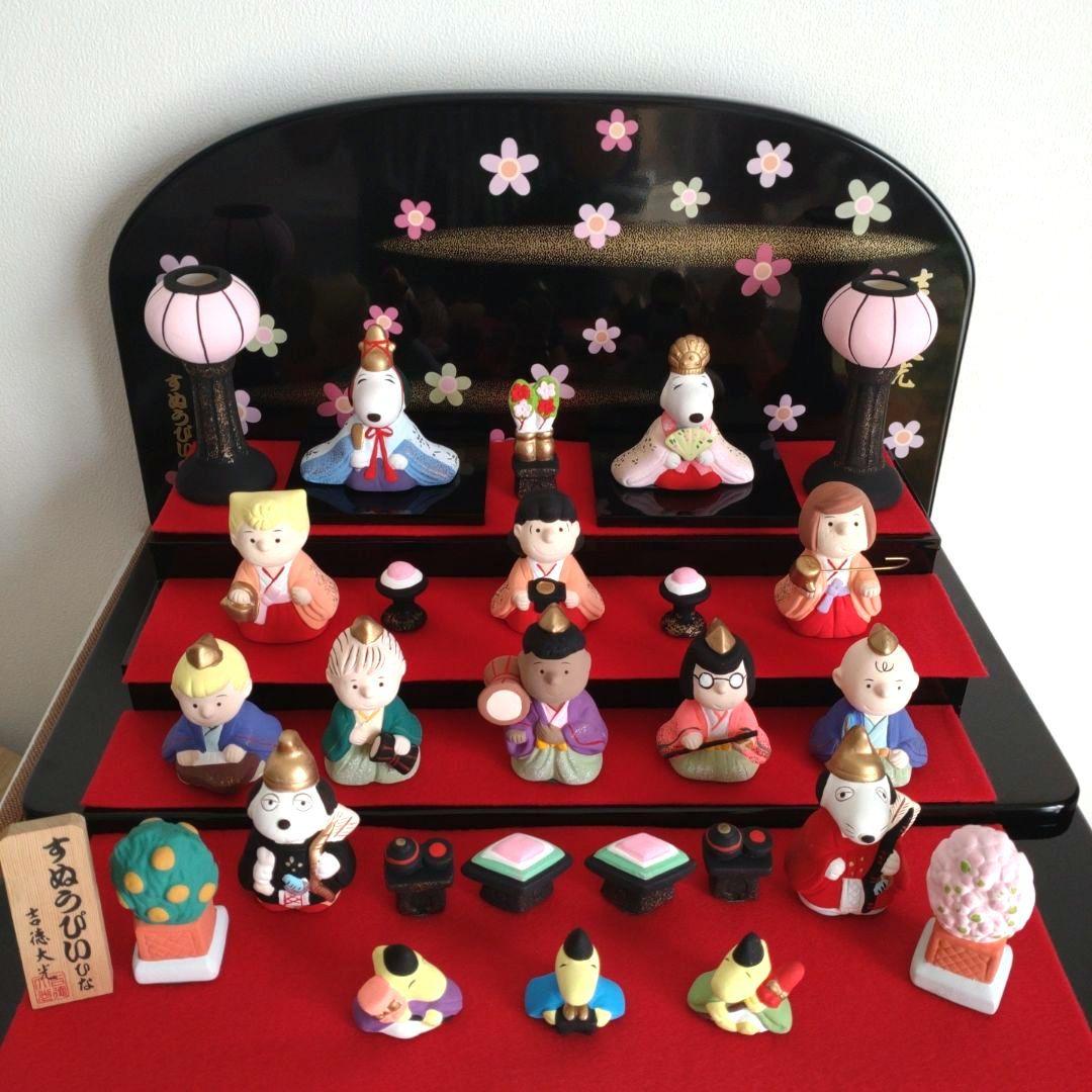 スヌーピー ひな人形 段かざり 吉徳大光 - メルカリ