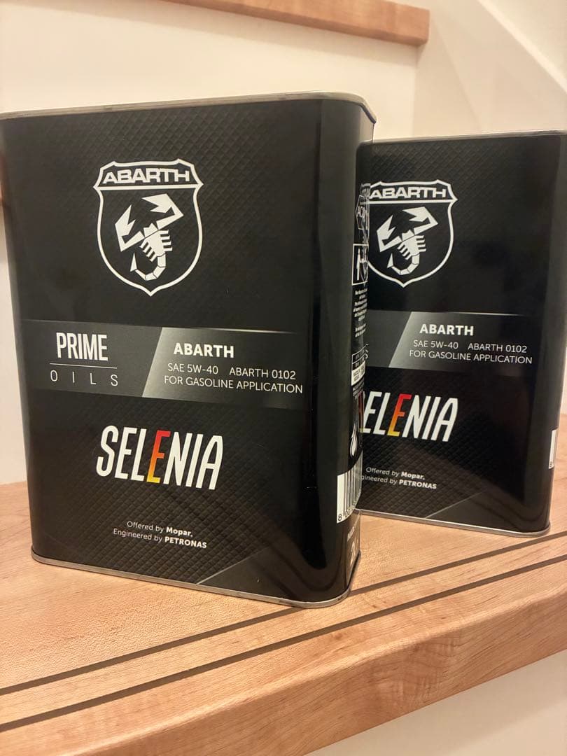 ABARTH SELENIA アバルトセレニアエンジンオイル 2本セット5w40 - メルカリ