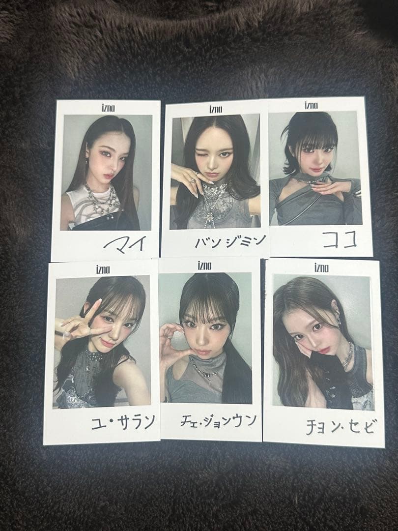 izna 日本会場限定 1月29日 チェキ風トレカ コンプ - メルカリ