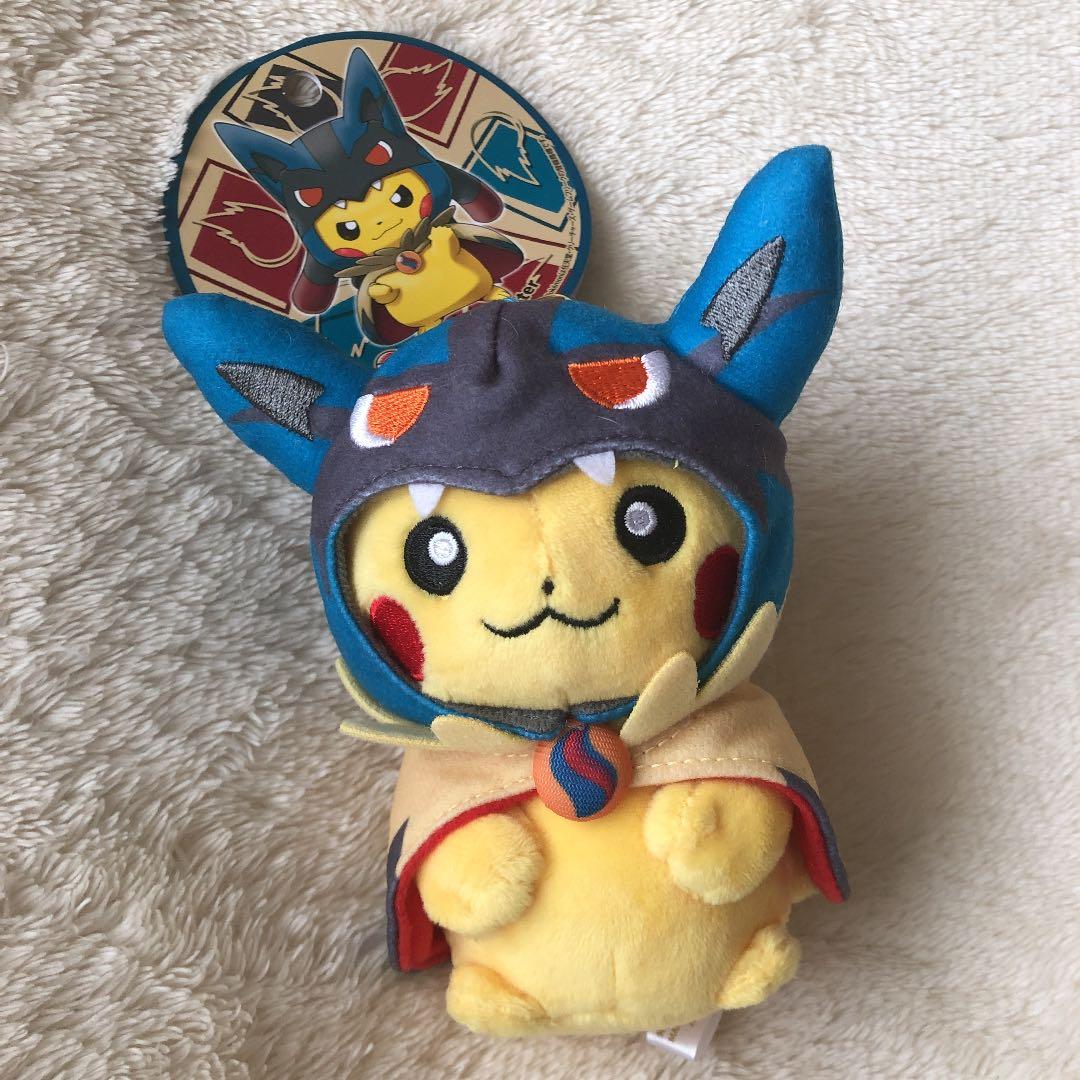 ポケモンセンター メガルカリオポンチョ ピカチュウ マスコット