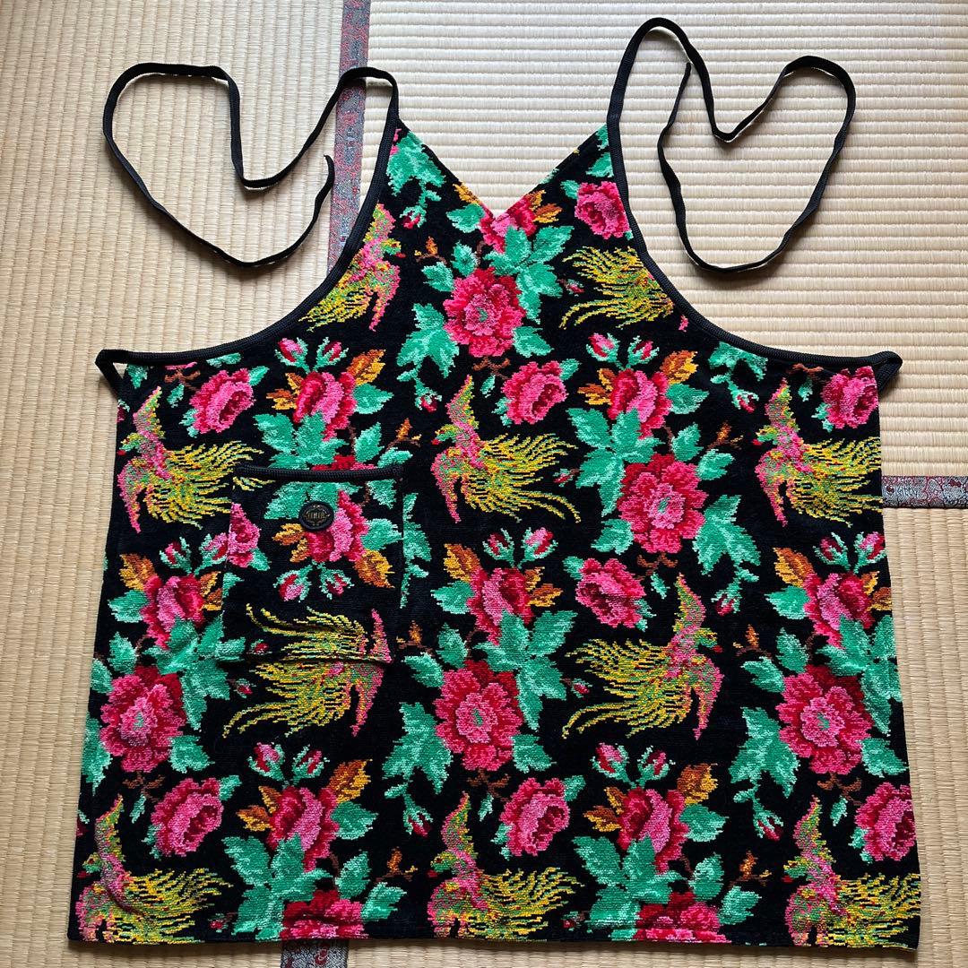 フェイラー エプロン 鳳凰柄 花柄 FEILER パラディス ドレスエプロン