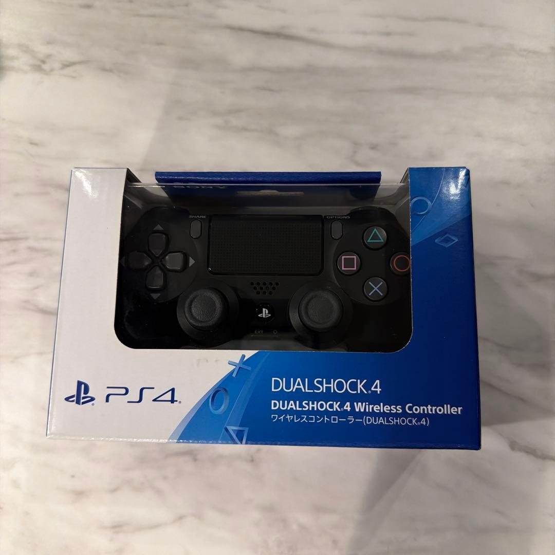 新品・未開封 コントローラー DUALSHOCK4 Jet Black - メルカリ