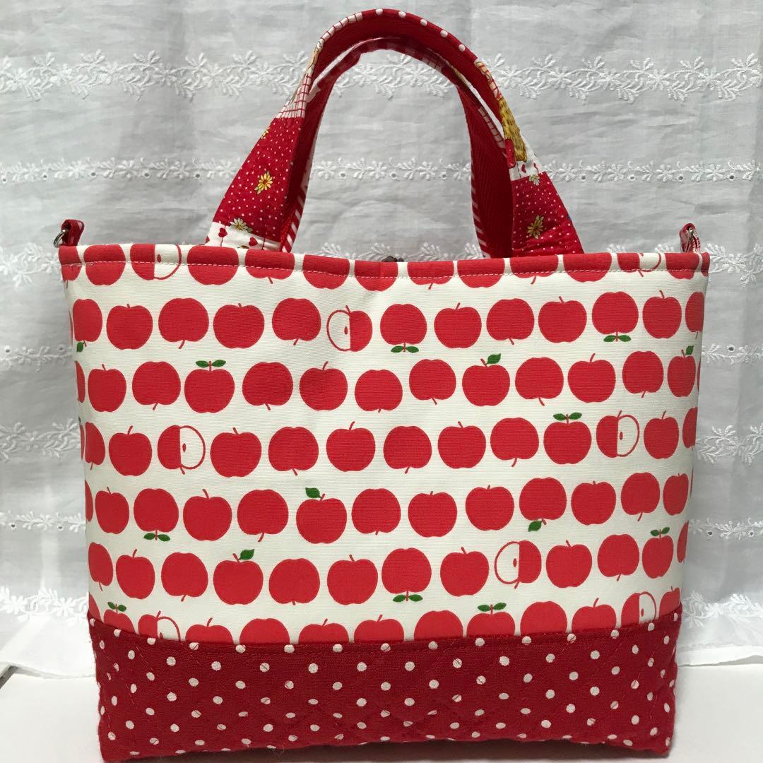 ハンドメイドパッチワークトートバッグマーガレット&ソフィー