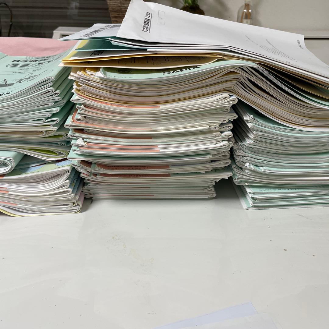 SAPIXサピックス 2022年度受験終了6年生全年理科テキスト漏れなし148冊