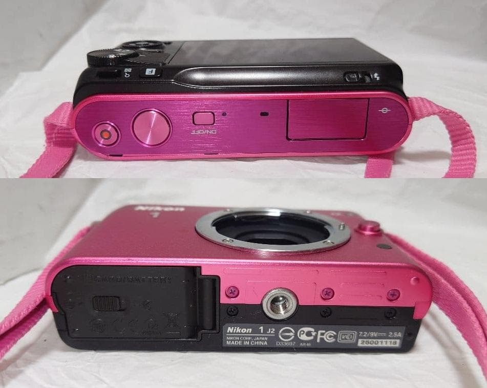☆超美品☆Nikon 1 J2 10-30mm ピンク ミラーレス