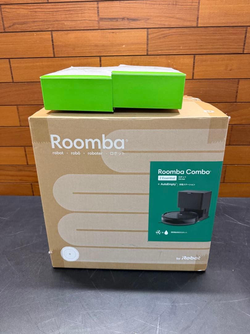 新品未使用Roomba Combo 2 Essential Amazon | ルンバ コンボ 2 Essential ロボット + AutoEmpty™ 充電