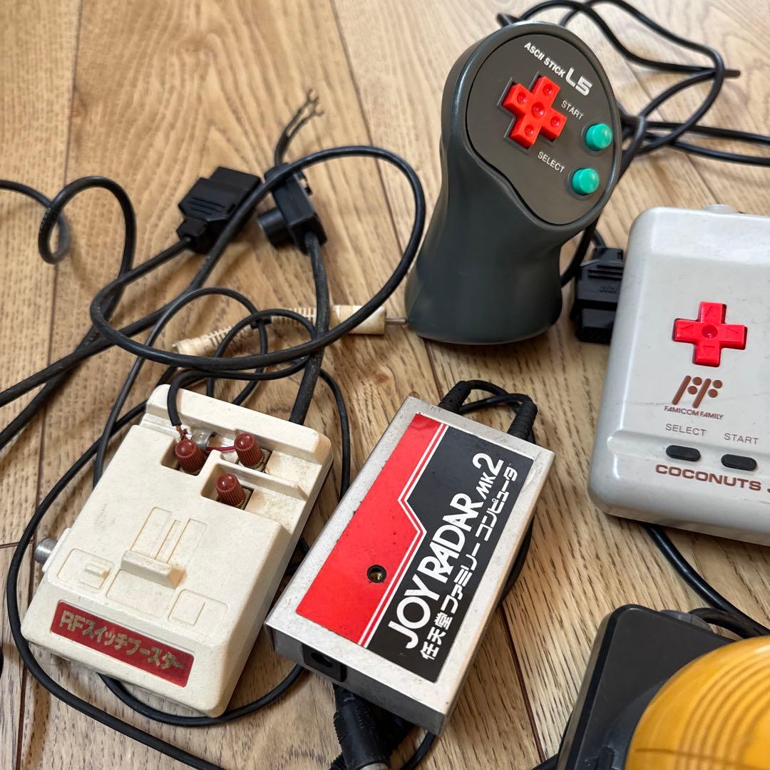 任天堂 ファミコン 周辺機器 初期IIコン等 コントローラーセット 14個
