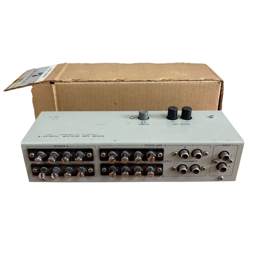 LUXMAN パワーアンプセレクター AS-9 オーディオ切替器 ラックスマン LUXMAN ラックスマン/家電・カメラ・AV機器｜WonderREX-ONLINE