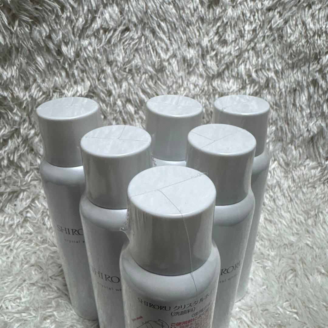 ゆ*ん様 新品未開封 SHIRORU クリスタルホイップ 120g×6本炭