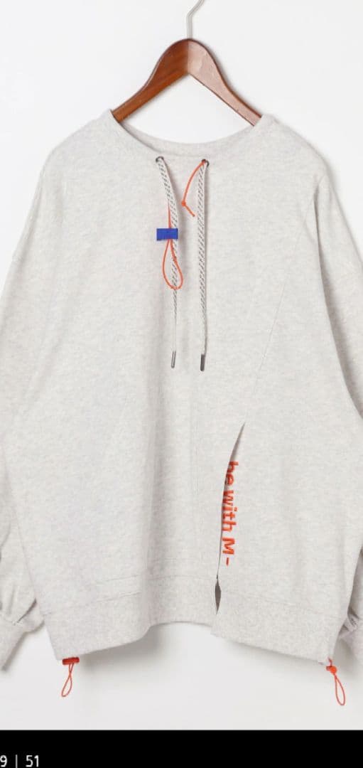 完売ニコアンド be with M Misayo 2WAY オシャプルオーバー - メルカリ