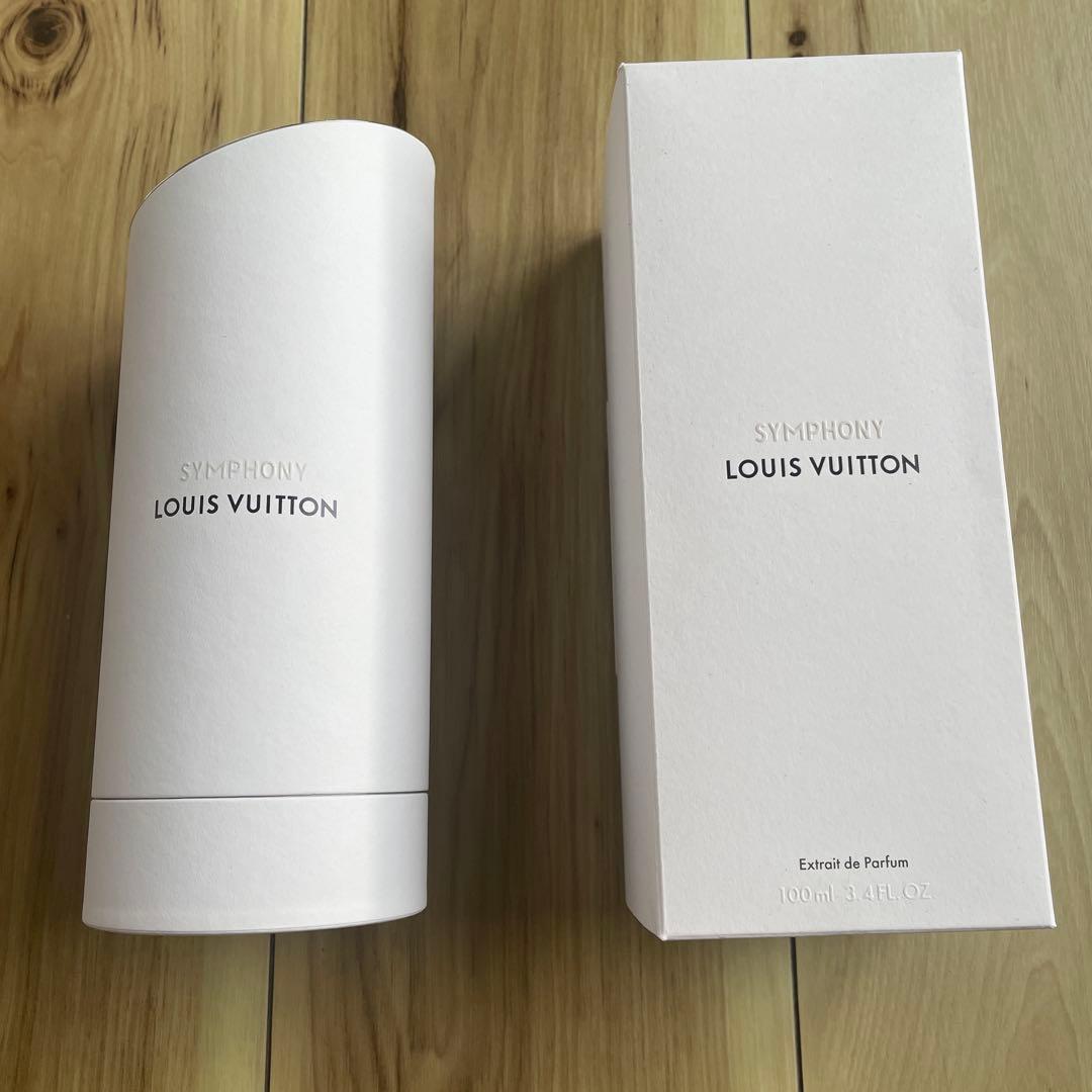 Louis Vuitton symphony 香水(微量残あり) 梱包箱 瓶 Louis 瓶