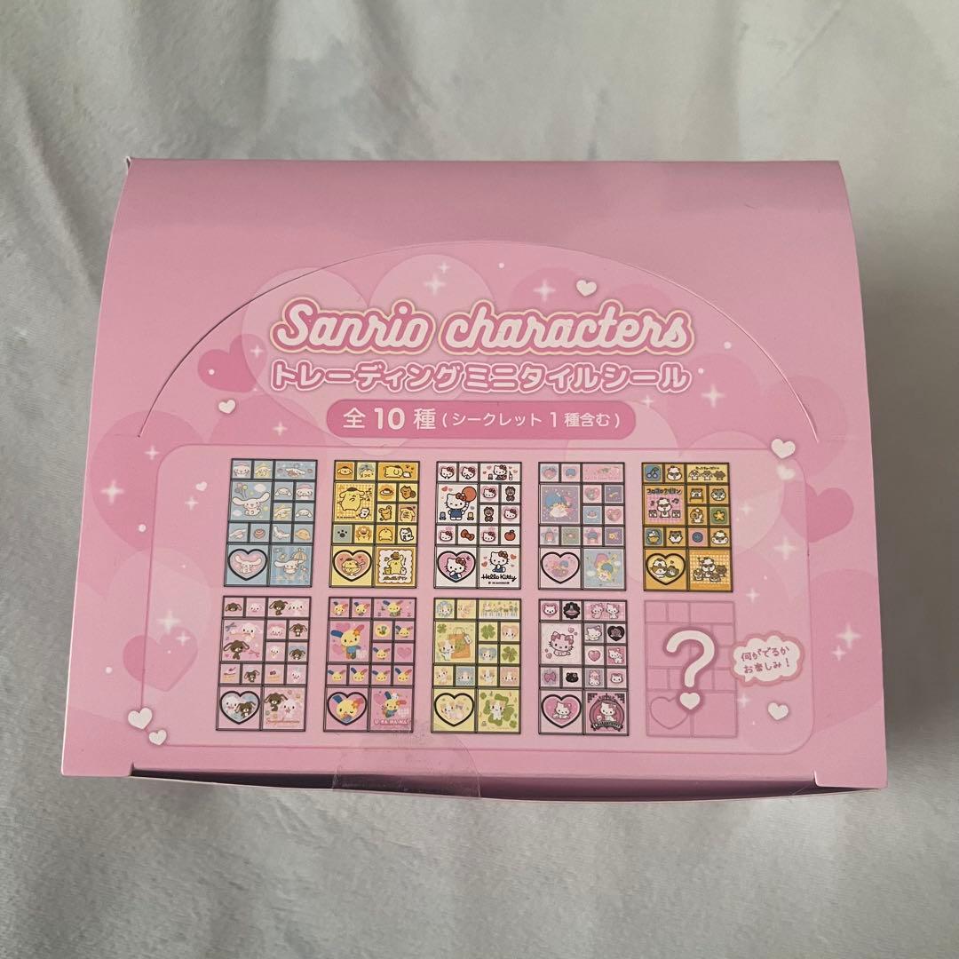 サンリオ トレーディングミニタイルシール コンプリート - メルカリ