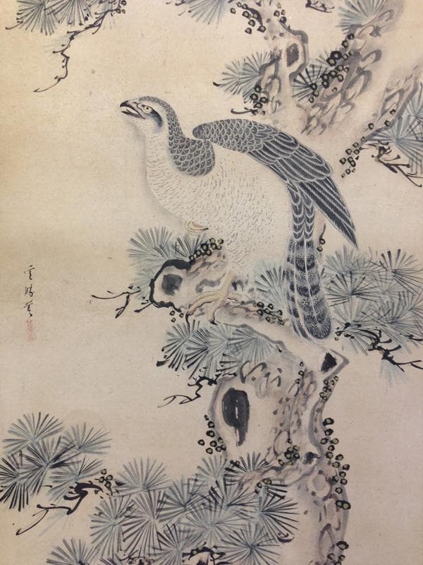 ☆古美術！ 小野雲鵬 松鷹図