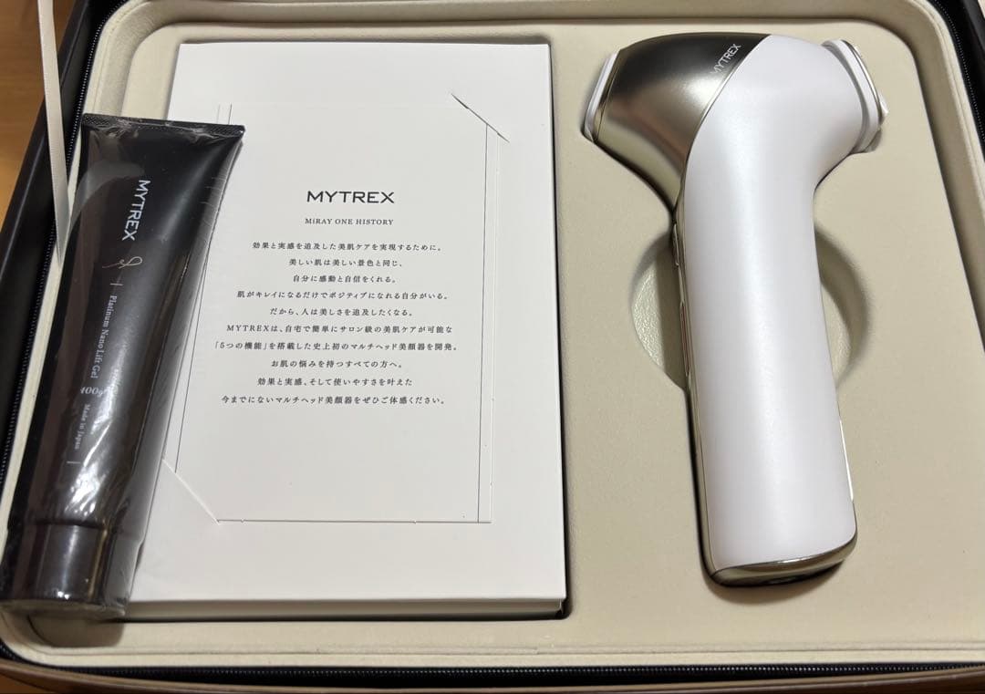 MYTREX MiRAY ONE リフトアップ美顔器 MYTREX】美顔器3台分の機能をひとつに！エイジングケア*に特化した美顔