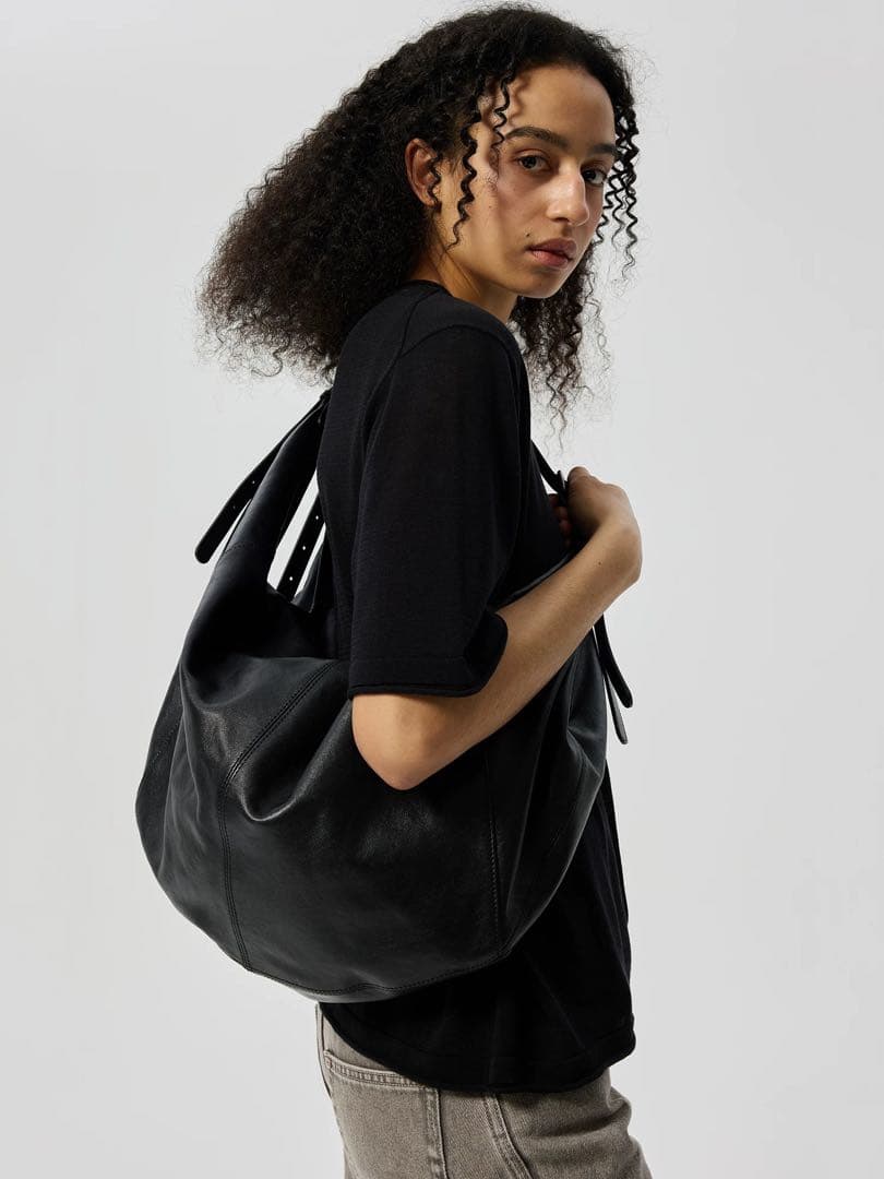 Simple Project レザー ショルダーバッグ モード Y2K